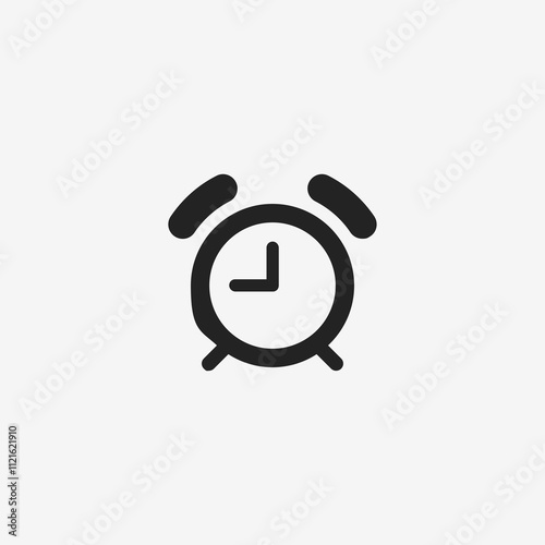 Simple Alarm Clock Icon
