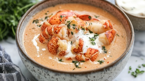 Creamy Lobster Bisque: A Culinary Delight photo