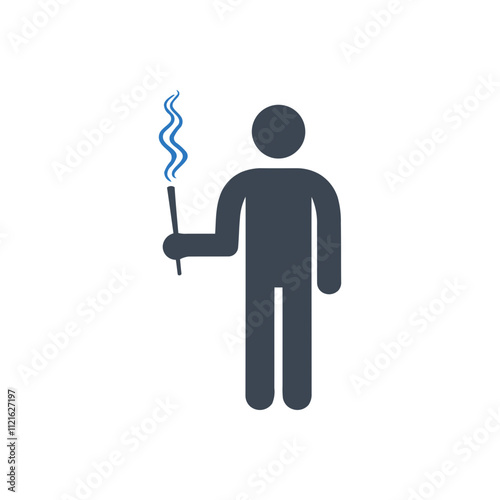 Smoking Symbolic Icon