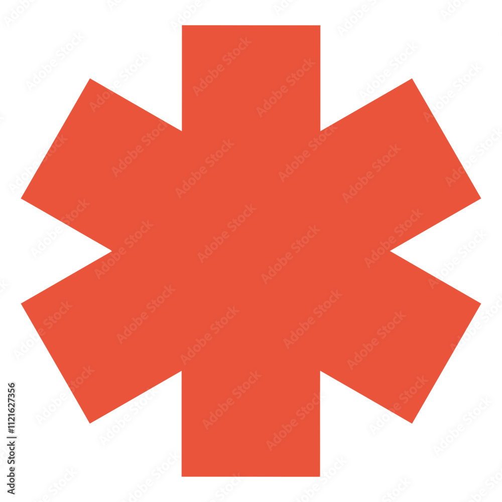 Star of Life Medical Symbol Generative Al
Star of Life Medical Symbol Generative Al