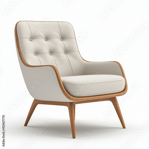 Soft Classic Armchair Reimagined for Modern Interiors