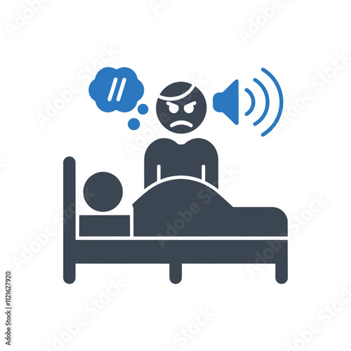 Noise Sleep Problem Icon