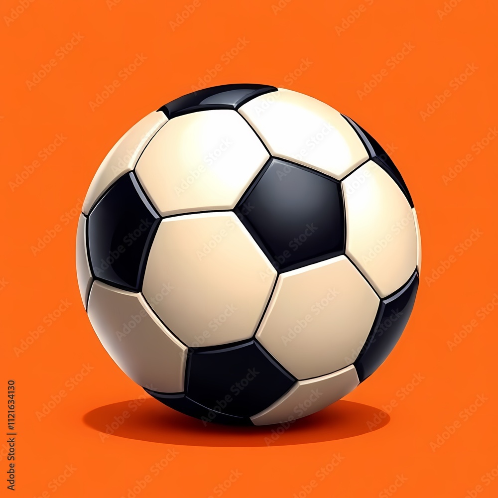 Glossy Football Emoji - Custom Emoji Glossy Football Emoji - Custom Emoji