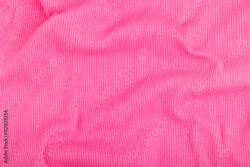 Texture of pink clothing textile