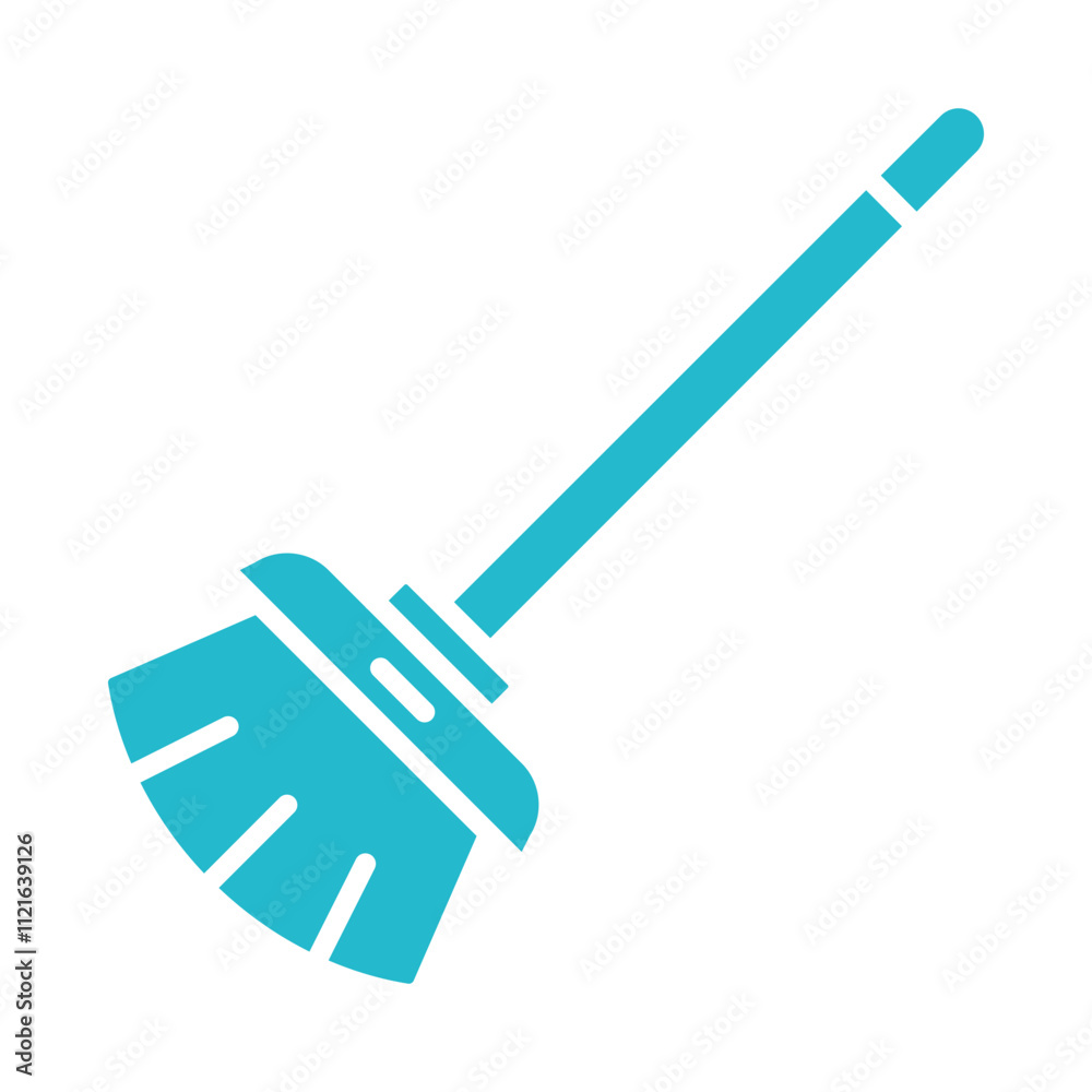 Naklejka premium Broom Icon