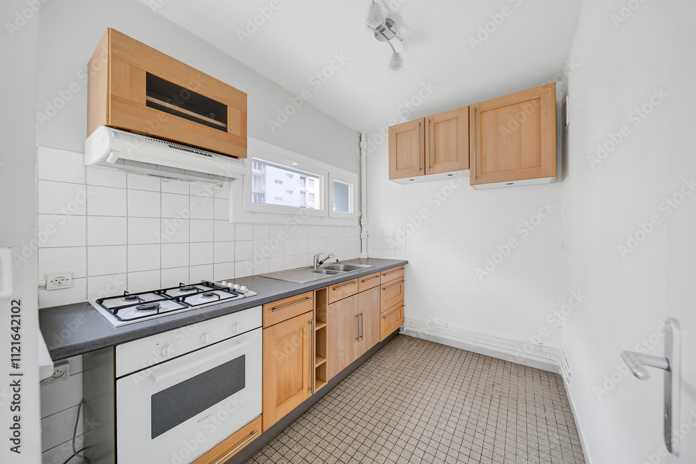 Fototapeta premium Wood Kitchen 