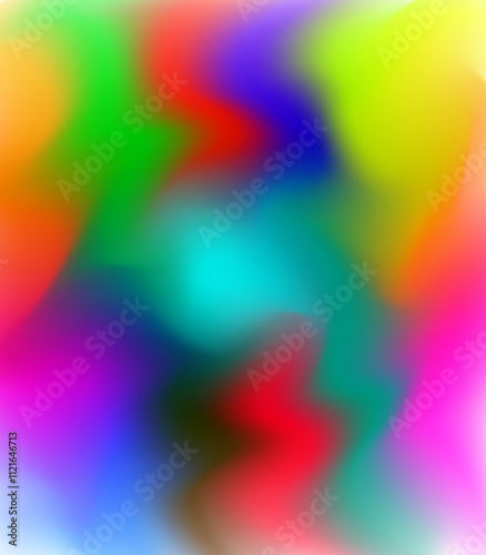 abstract colorful background with bokeh