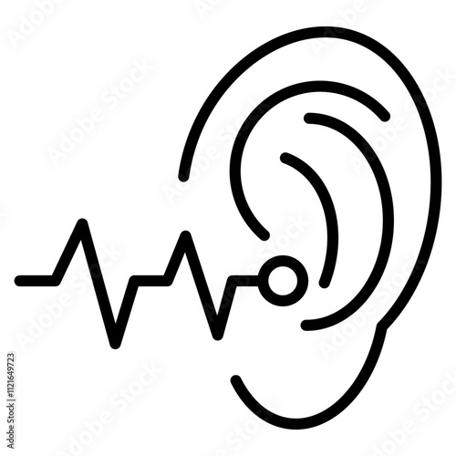 audiology single icon
