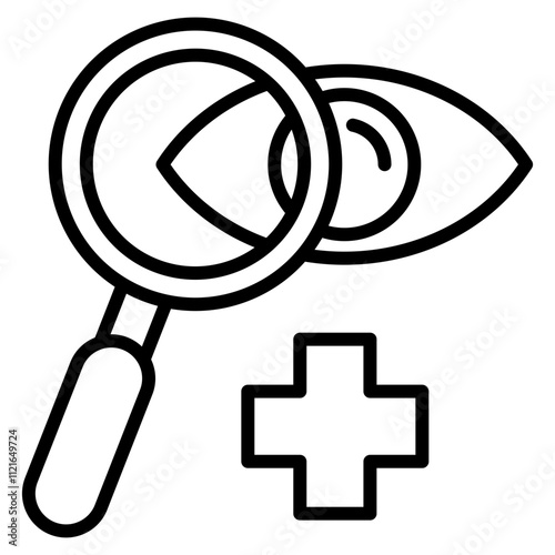 optometry single icon
