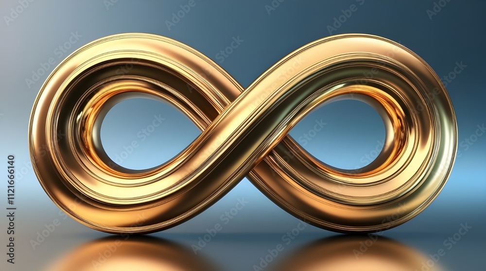 abstract 3d golden symbol abstract 3d golden symbol