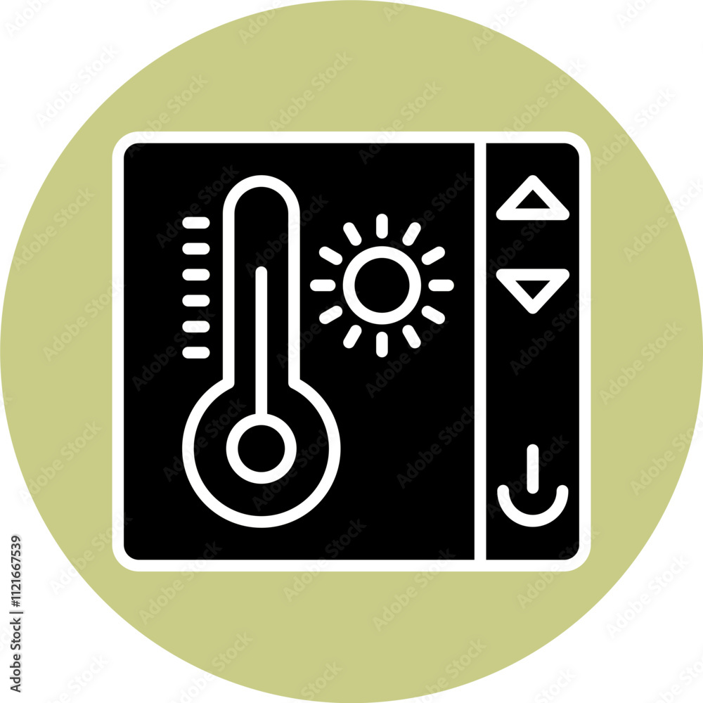 Thermostat Icon Design