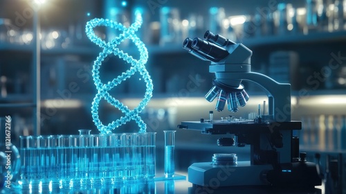 DNA Research in a Laboratory