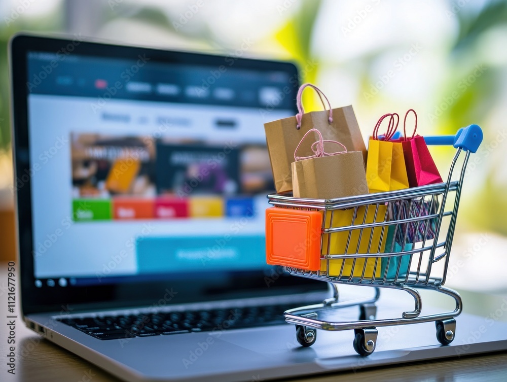 Online Shopping Concept