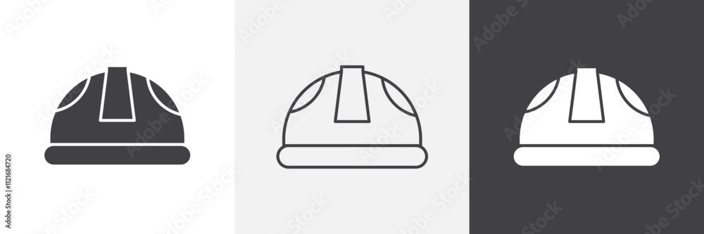 Helmet icon vector set for ui designs Helmet icon vector set for ui designs
