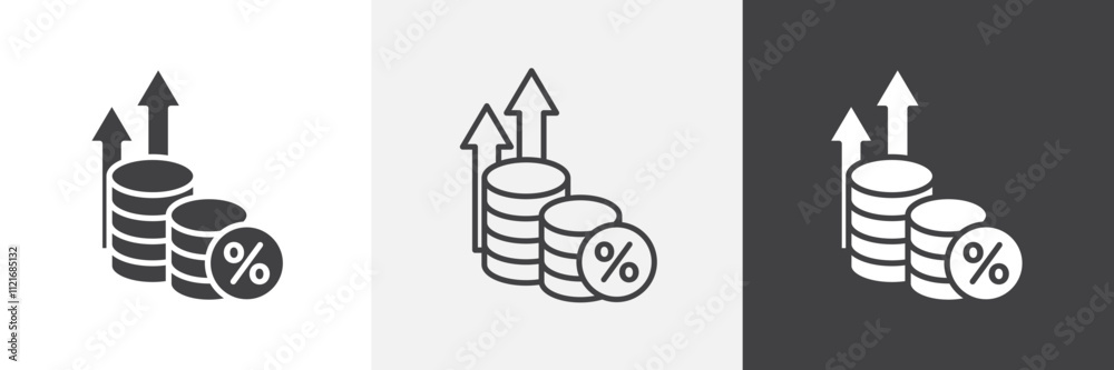 Interest icon vector set for ui designs Interest icon vector set for ui designs