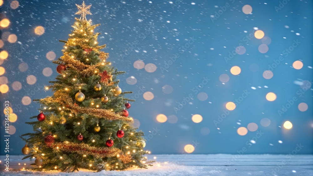 christmas tree and decorations christmas tree and decorations