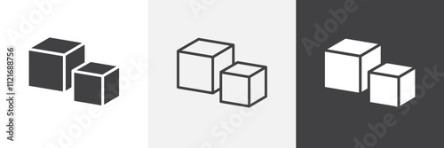 Sugar icon vector set for ui designs