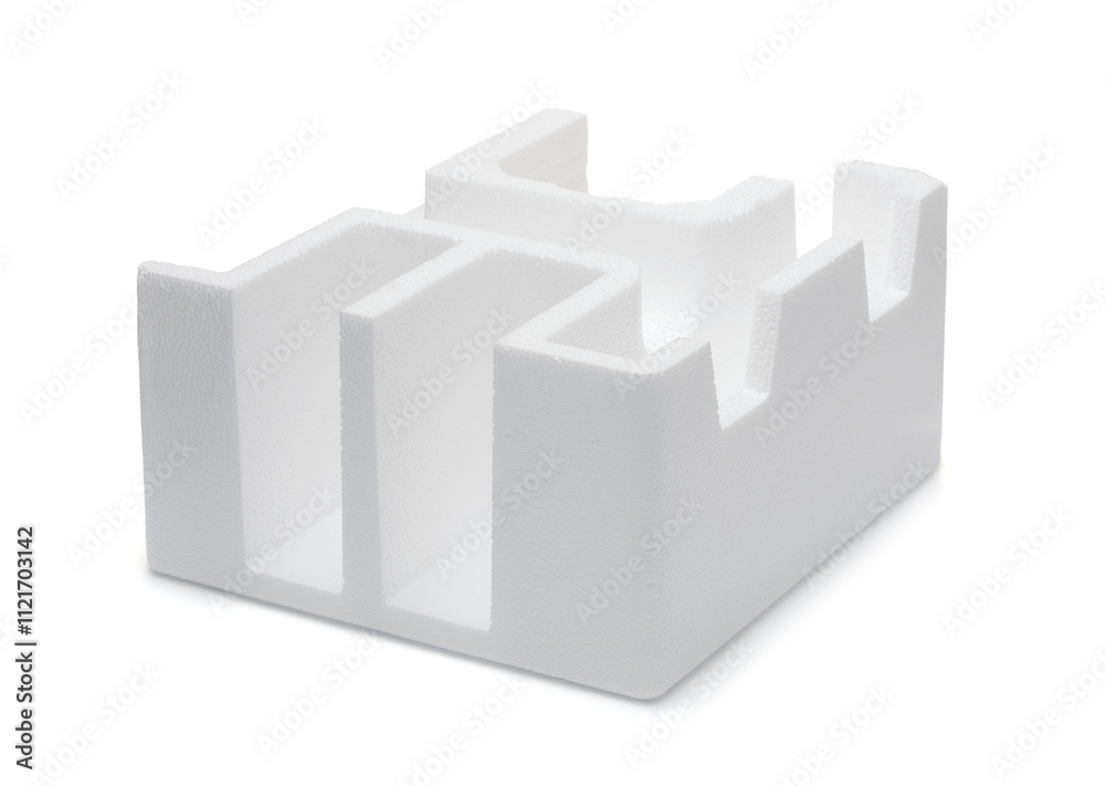 Empty styrofoam protective packaging Empty styrofoam protective packaging