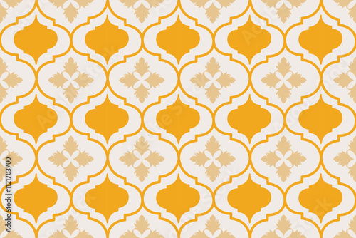 Trellis Pattern or vine pattern is inspired by the pattern of wooden frames, steel frames or netting for growing vines. It stands out with a pattern that is delicately assembled from various lines. 
