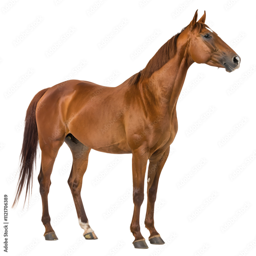 Obraz premium High Quality Hanoverian Horse PNG Transparent Image