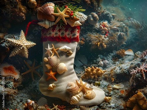A Christmas Filled with Seaside Treasures in a Magical Underwater Realm