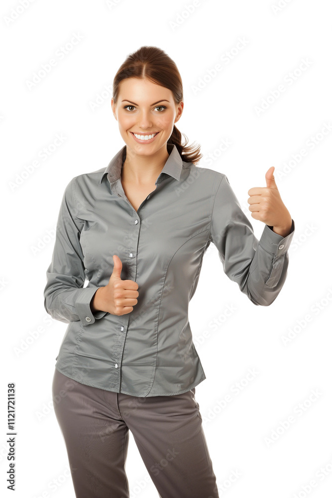 Business woman smiling and showing thumbs up,business approval,transparent background,PNG,clipart. Business woman smiling and showing thumbs up,business approval,transparent background,PNG,clipart.