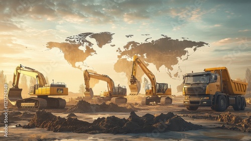 Global Construction Industry: Heavy Machinery and Worldwide Development