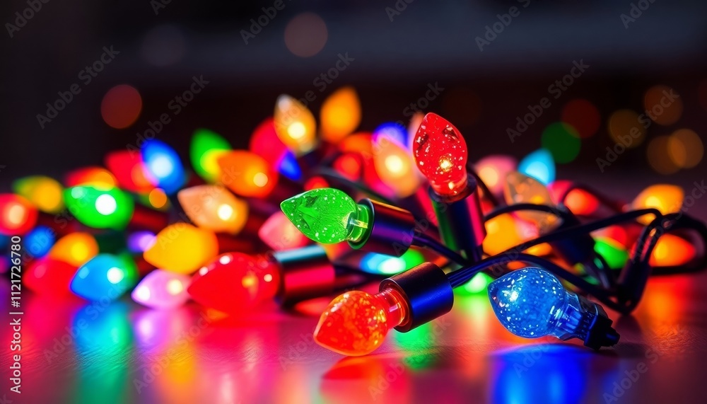 Vibrant Holiday Lights on Display Vibrant Holiday Lights on Display