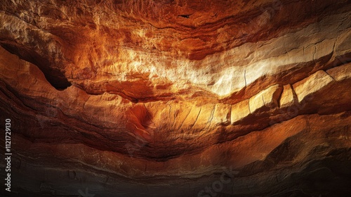 Canyon Formation in Jordan's Wadi Rum: Dramatic Red Rock Monuments Under Golden Hour Light, Emphasizing Geological Grandeur in National Geographic Style.