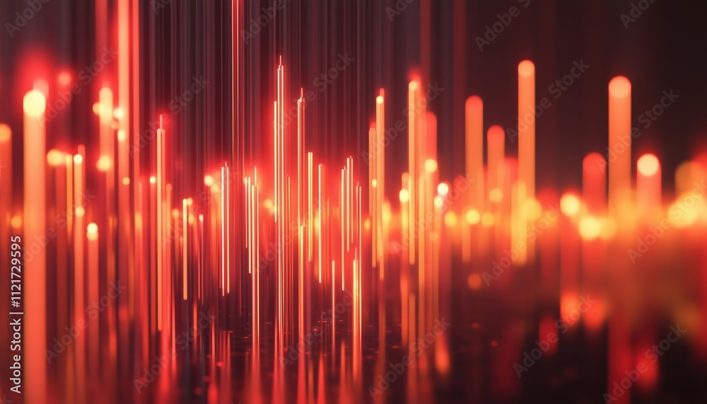 3d Rendering Of Rising And Falling Candlesticks On Trading Business Graph Chart Reflecting Stock Market Changes. 3d Rendering Of Rising And Falling Candlesticks On Trading Business Graph Chart Reflecting Stock Market Changes.