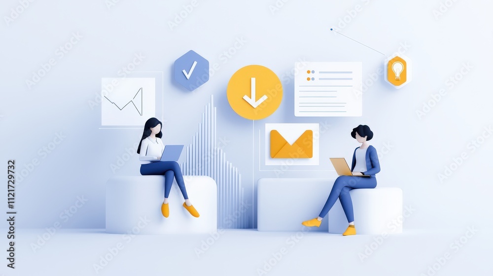 Education technology and content creation concept. An education portal featuring customizable elements, suitable for educational or tech-related projects. Education technology and content creation concept. An education portal featuring customizable elements, suitable for educational or tech-related projects.
