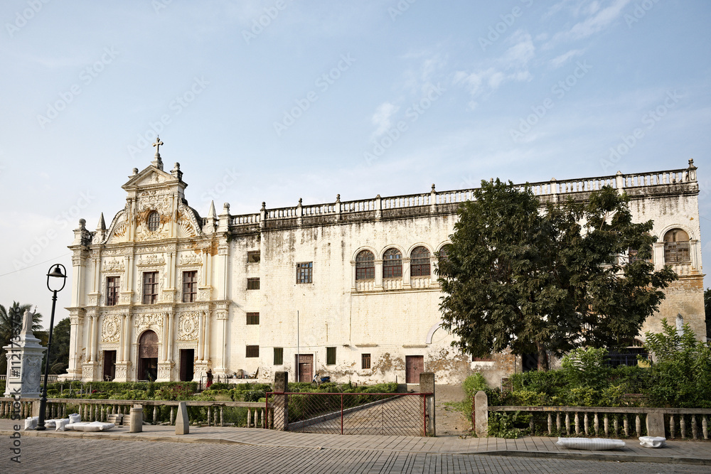 Baroque splendor of St. Paul's Church in Diu