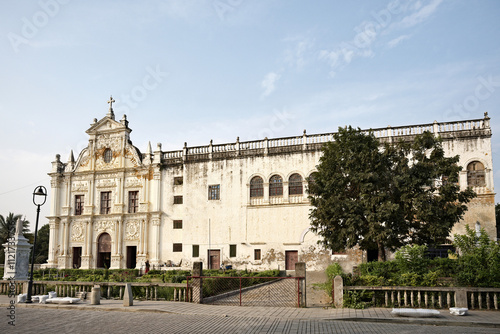 Obraz na płótnie Baroque splendor of St. Paul's Church in Diu w salonie