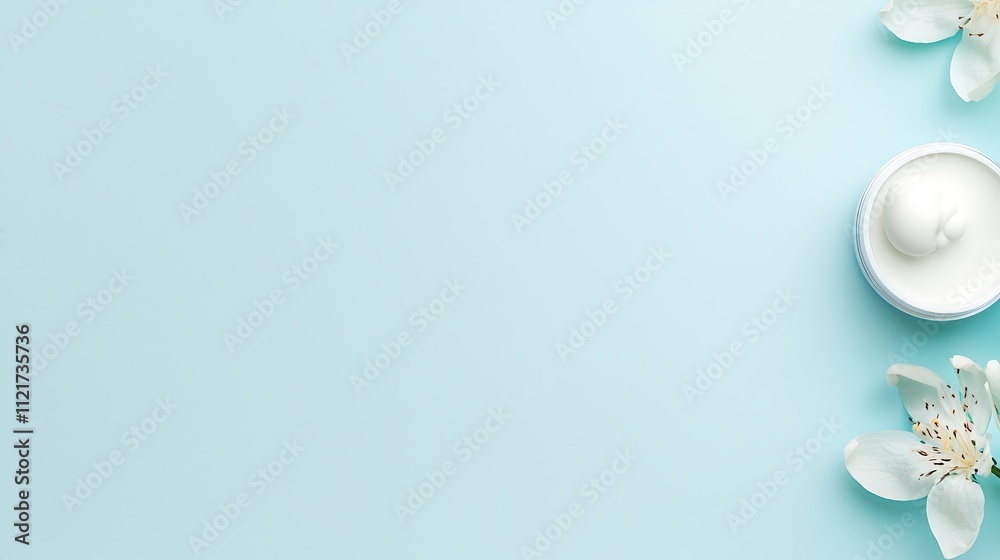 A delicate pastel gradient that blends baby blue into creamy white, ideal for creating a serene and sophisticated background for beauty advertisements. The color transition is smooth, providing a A delicate pastel gradient that blends baby blue into creamy white, ideal for creating a serene and sophisticated background for beauty advertisements. The color transition is smooth, providing a