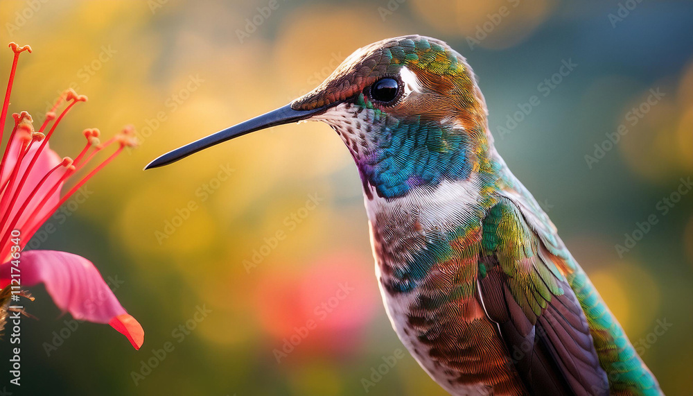 Fototapeta premium Hummingbirds – Fast-moving and beautiful, perfect for close-up shots