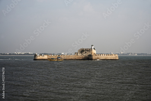 Obraz na płótnie Architecture and History at Diu Fort, Gujarat w salonie