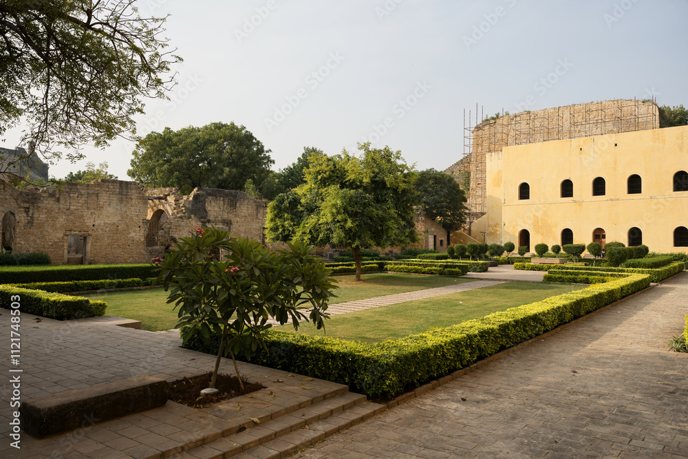 Architecture and History at Diu Fort, Gujarat