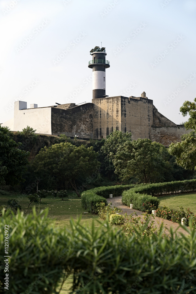 Architecture and History at Diu Fort, Gujarat