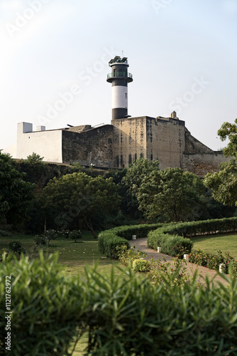 Obraz na płótnie Architecture and History at Diu Fort, Gujarat w salonie