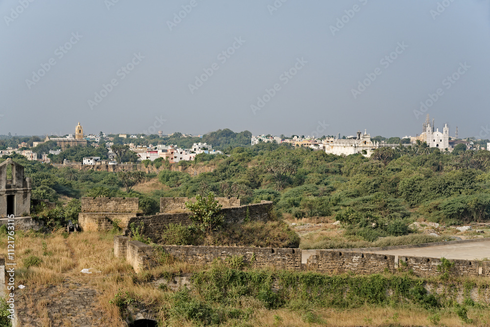 Architecture and History at Diu Fort, Gujarat