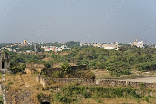 Obraz na płótnie Architecture and History at Diu Fort, Gujarat w salonie