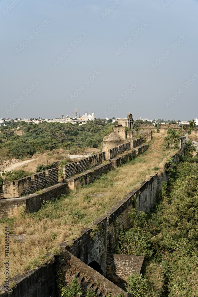 Architecture and History at Diu Fort, Gujarat