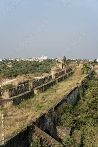 Obraz na płótnie Architecture and History at Diu Fort, Gujarat w salonie