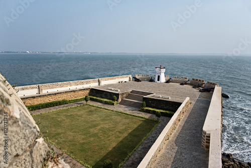Architecture and History at Diu Fort, Gujarat