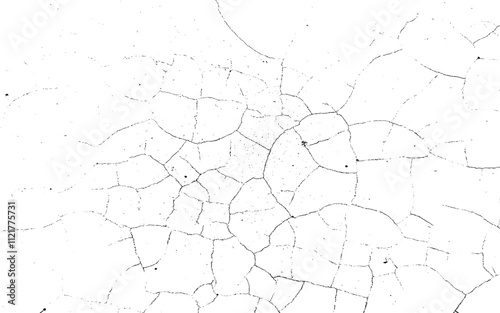  Abstract grunge scratches textured effect  background vector illustration. Background broken cracked wall texture.