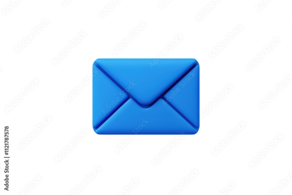 A blue envelope icon representing communication and messaging. A blue envelope icon representing communication and messaging.
