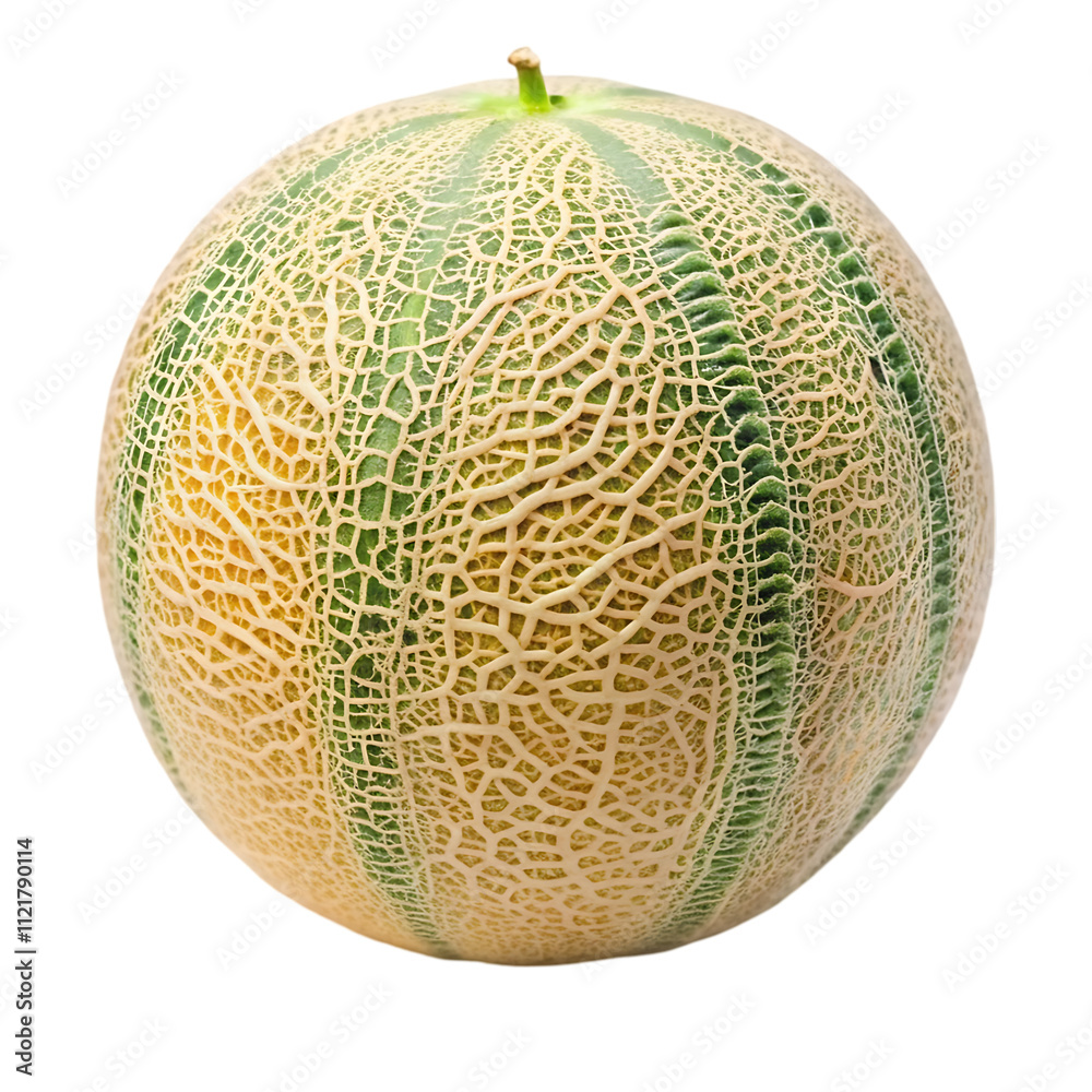 melon isolated on white melon isolated on white