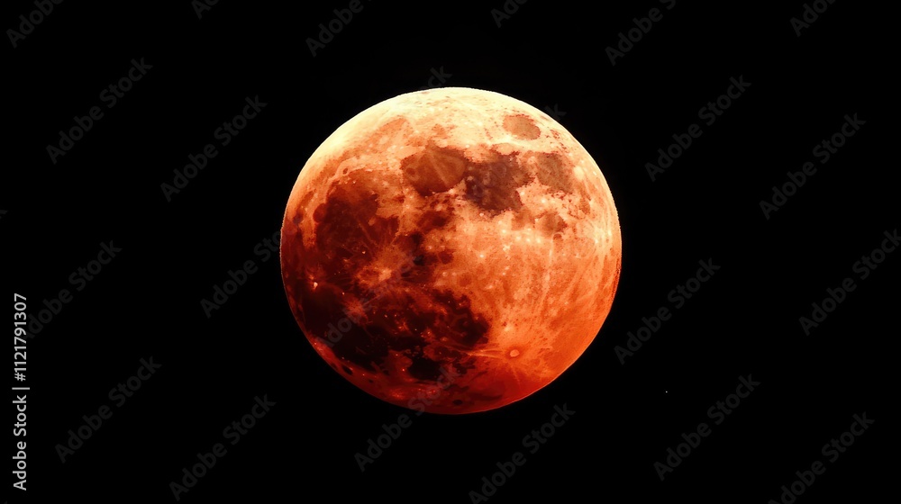 Supermoon glowing in a dark night sky captured in 2020 showcasing vibrant colors and lunar details against a black backdrop. Supermoon glowing in a dark night sky captured in 2020 showcasing vibrant colors and lunar details against a black backdrop.