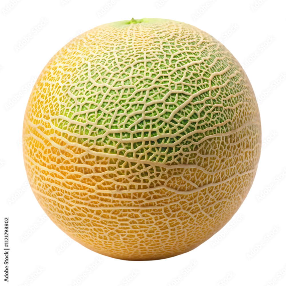 melon isolated on white melon isolated on white