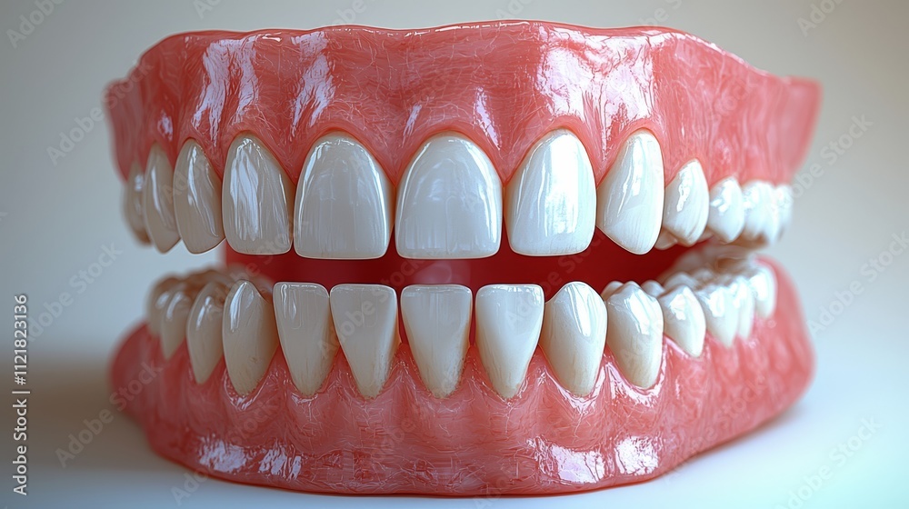 a close up of a dentor on a white background a close up of a dentor on a white background